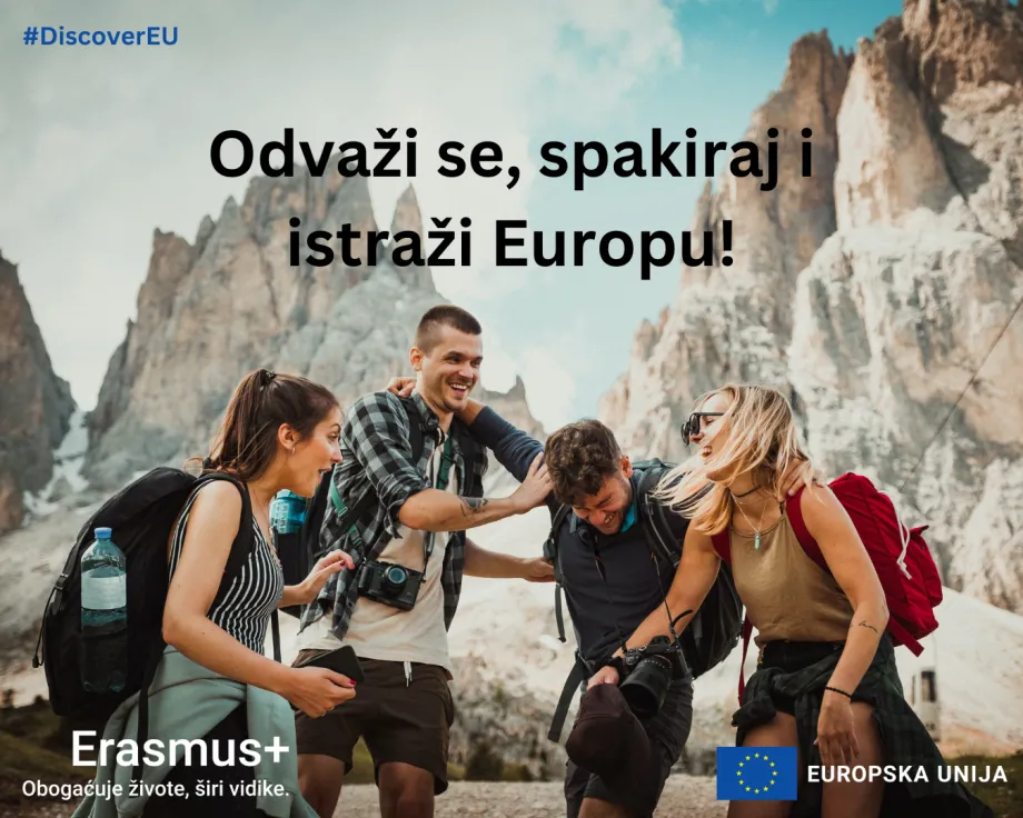 Četvero mladih putnika istražuje prirodne ljepote Europe